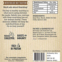 Nutty Yogi Soya Twisters Chips I Soya Sticks I Guilt-free I Crunchy Cracker, 100% Vegan I No Maida, No Sugar I Healthy Snack I Diet Chips in Fresh I (Pack of 2x100 gm)