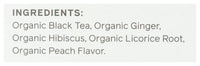 Allegro Tea, Organic Ginger Peach Black Tea Bags, 20 ct