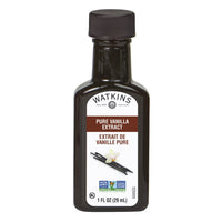Watkins Pure Vanilla Extract, with Madagascar Vanilla Beans, Non-GMO, Kosher, 1 oz. Bottle, 1-Pack