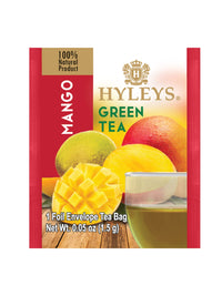 HYLEYS Tea Mango With Green Tea - 25 Tea Bags (1 Pack)