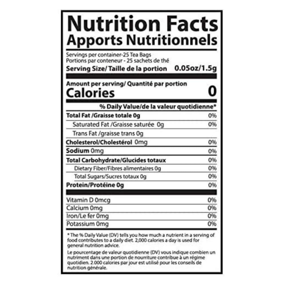 Hyleys Wellness Natural Coconut Tea With Dark Chocolate - 25 Tea Bags (Gmo Free, Gluten Free, Dairy Free, Sugar Free & 100% Natural)