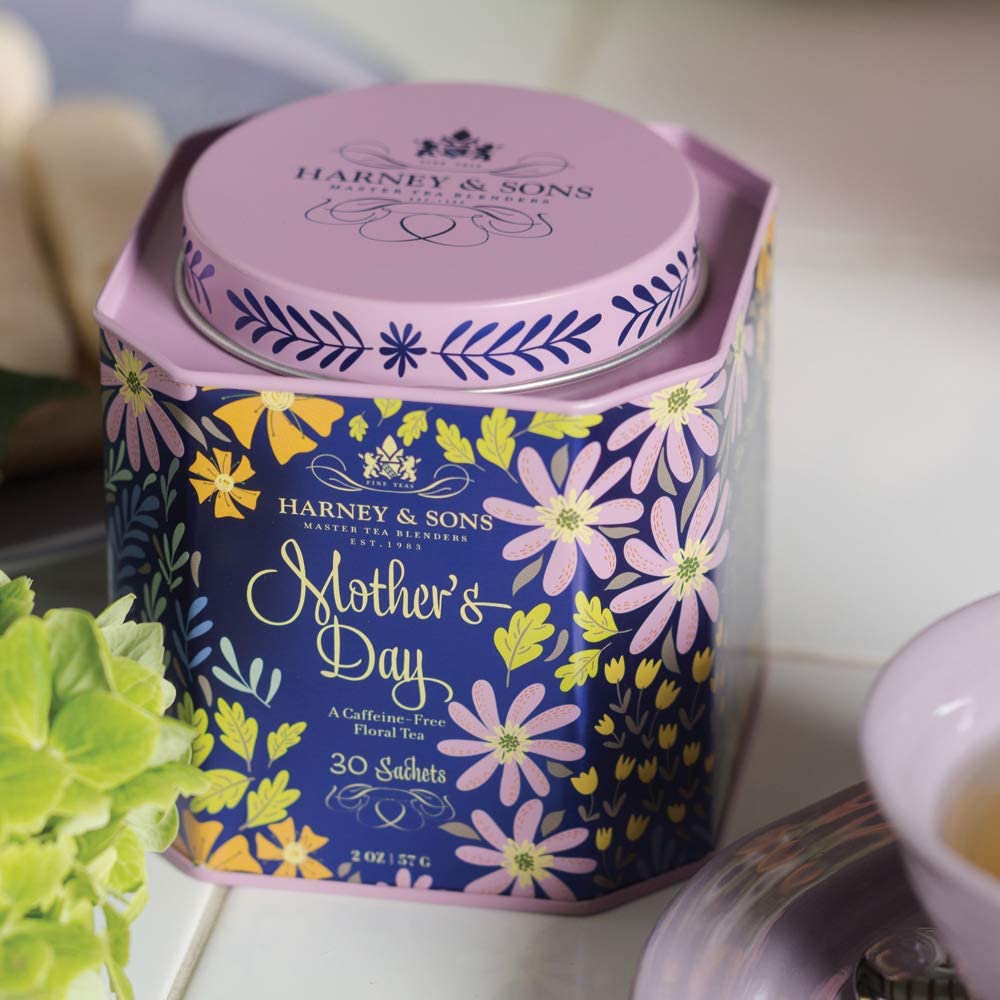 Harney & Sons Mother's  Day Tea, 30 Sachets in decorative tin