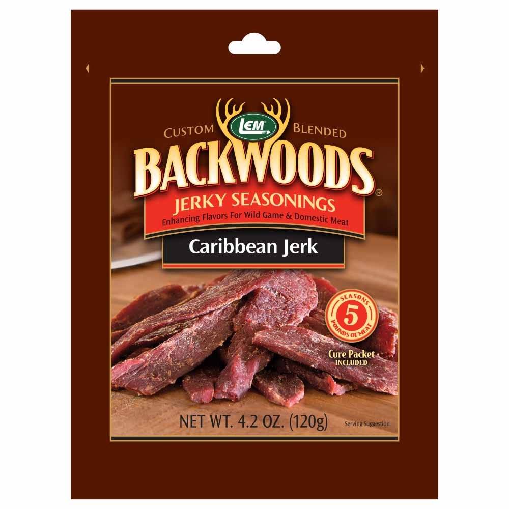 LEM Products 9147 Backwoods Caribbean Jerk Jerky Seasoning (5 Lb)