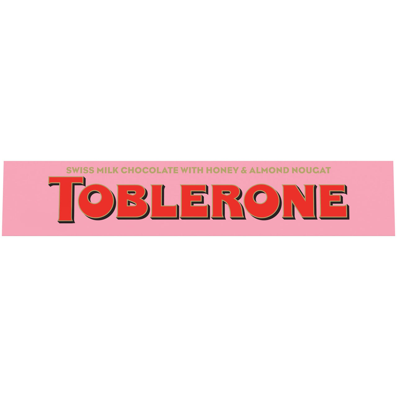 Toblerone Swiss Milk Chocolate Candy Bar with Honey and Almond Nougat, Valentines Chocolate, 12.6 oz