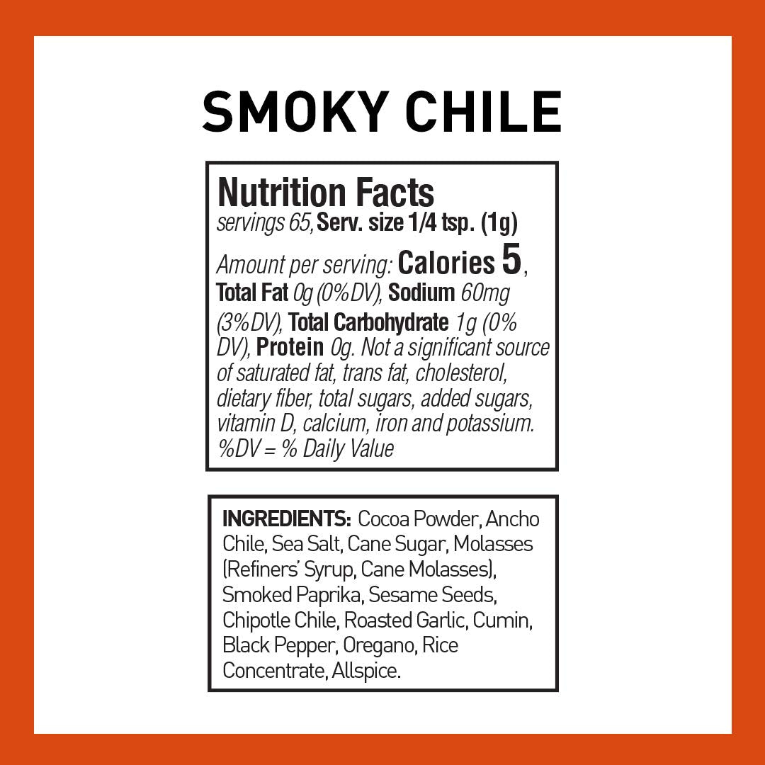 Spice Hunter RUB SMKY CHILE GLBL FSN, 2.3 Ounce