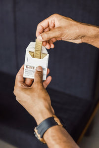 PUR THREE | Sugar Free Chewing Gum | 100% Xylitol | Vegan, Aspartame Free, Gluten Free & Keto Friendly | Natural Spearmint Flavored Gum, 12 Pieces (Pack of 3)