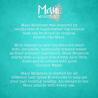 Maui Moisture Nourish & Moisture + Coconut Milk Shampoo, 13 Ounce