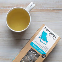 teapigs Lemon & Ginger Herbal Tea Bags Made With Whole Leaves (1 Pack of 15 Tea bags) (520)