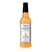 Jordan's  Skinny Syrups, White Chocolate Mocha Coffee Syrup, Sugar Free, 25.4 Ounces (Pack of 1), Barista Collection, Zero Calorie Drink Flavoring & Mixes