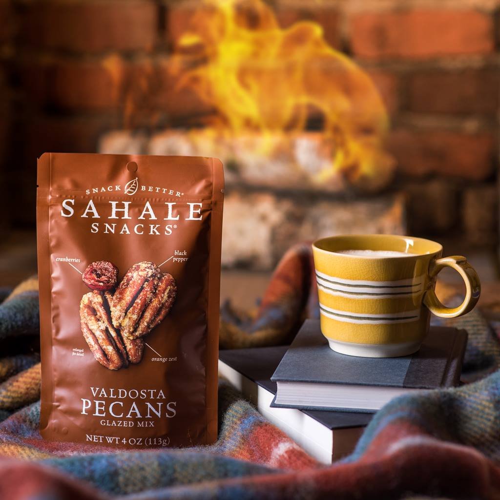 Sahale Snacks Valdosta Pecans Glazed Mix, 4 Ounces (Pack of 6)