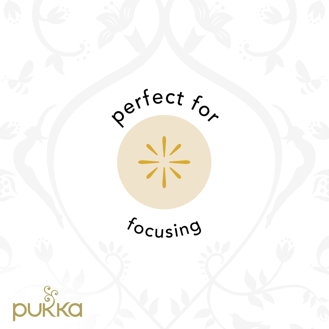 Pukka Organic Tea Bags, Tulsi Clarity, Herbal Holy Basil Tea (3 Pack, 60 Tea Bags)