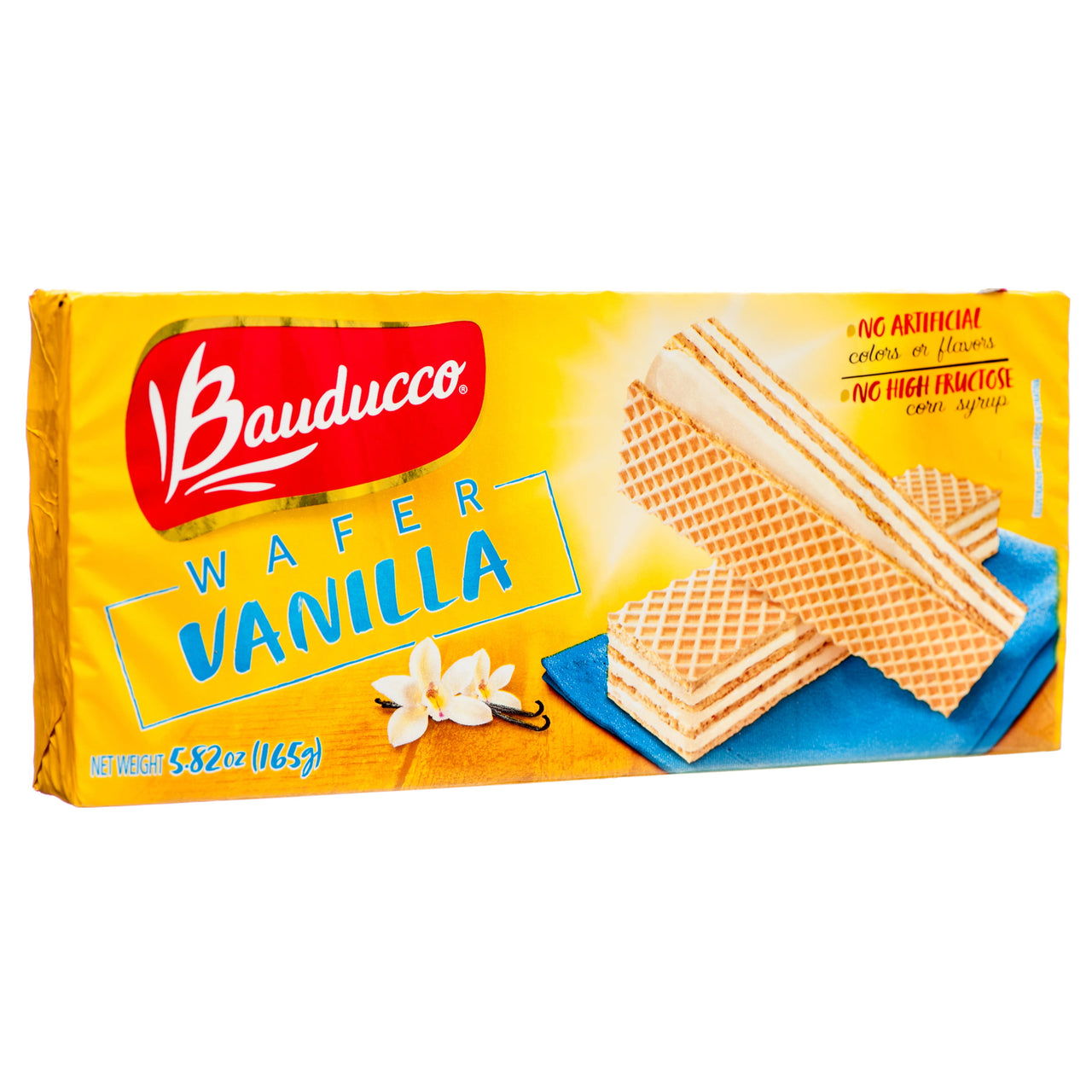 Bauducco Vanilla Creme Filled Cookie Wafers 5.8 oz. (2 Pack)