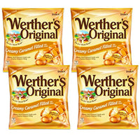 Werthers Original Creamy Caramel Filled Hard Candies, 2.65Oz Bag (Pack Of 4)
