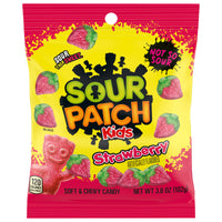 SOUR PATCH KIDS Strawberry Soft and Chewy Candy, 3.6 oz