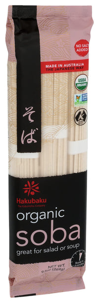 Hakubaku, Made in Australia The Japanese Way, Organic Soba, 9.5 oz