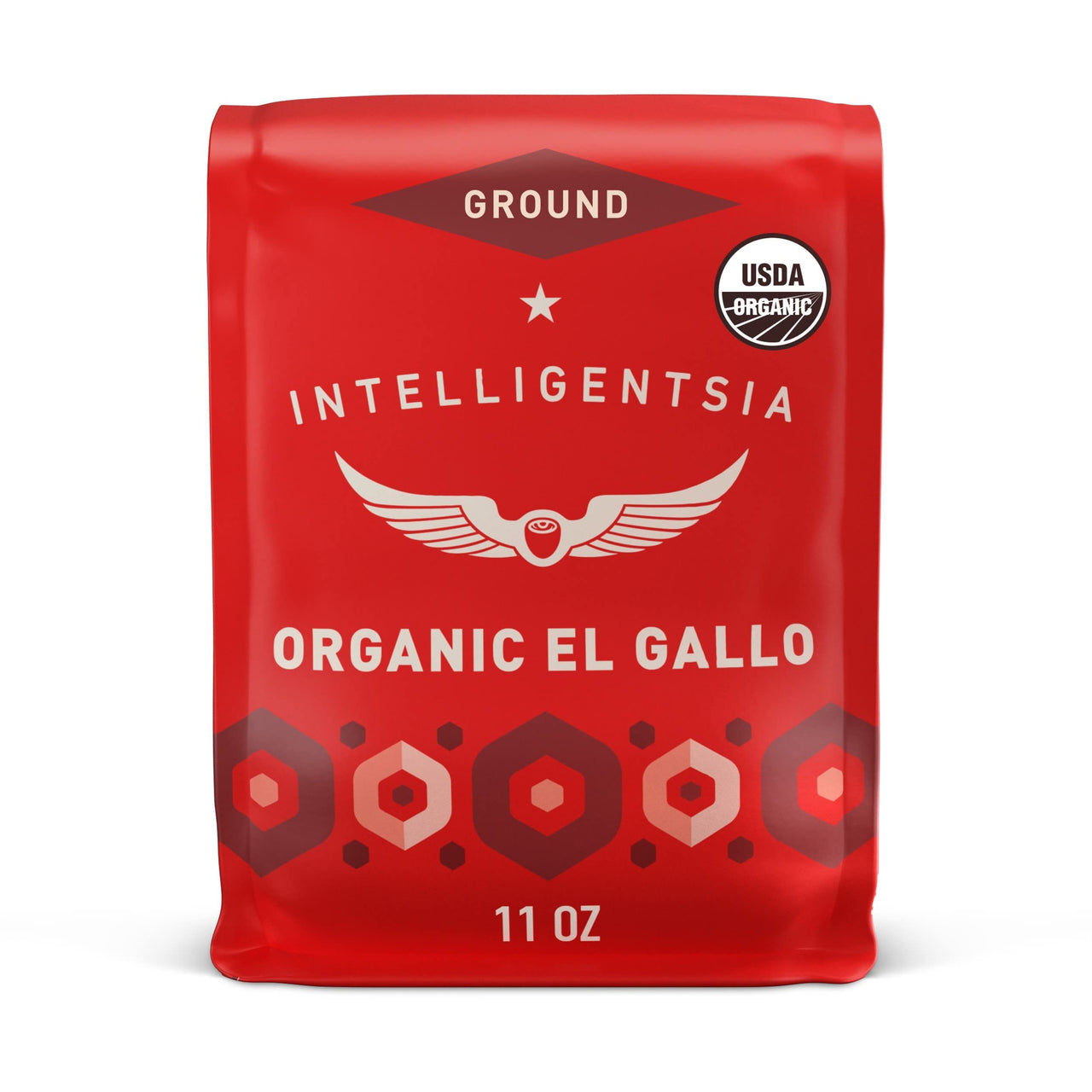 Intelligentsia Coffee, Light Roast Ground Coffee - Organic El Gallo 11 Ounce Bag with Flavor Notes of Milk Chocolate, Honey and Cola
