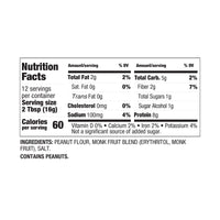 PBfit Sugar-Free Peanut Butter Powder, Powdered Peanut Spread From Real Roasted Pressed Peanuts, No sugar added, 7 Ounce