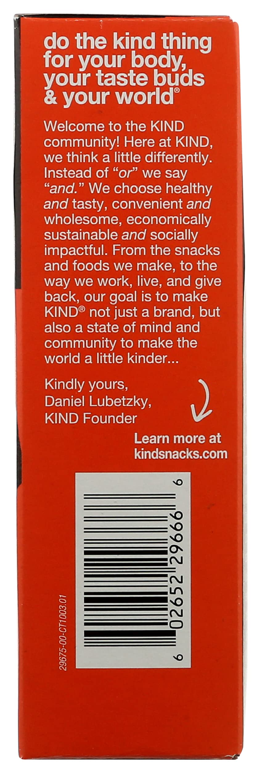 KIND THINS Peanut Butter Dark Chocolate Bars, Gluten Free, 100 Calories, 0.74 oz bars, 10 count