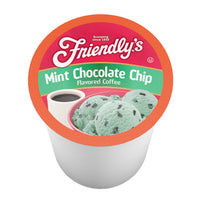 Friendly's  Flavored Ice Cream Coffee Pods, Compatible with Keurig K Cup Brewers (Mint Chocolate Chip, 12 Count)