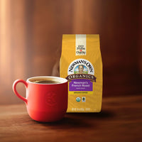 Newman's  Own Organics Newman's  French Roast, Ground Coffee, Dark Roast, Bagged 10 oz