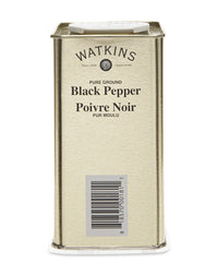Watkins Gourmet Spice Tin, Pure Ground Black Pepper, 12 oz. Tin, 1 Count
