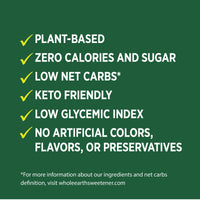 Whole Earth Powdered Erythritol Plant-Based Confectioner's  Sugar Alternative, 12 Ounce Resealable Bag