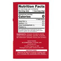 NOW Foods Give a Tea Better off Red Rooibos Tea with a Vanilla-Citrus Blush, Caffeine-Free, 24 bags
