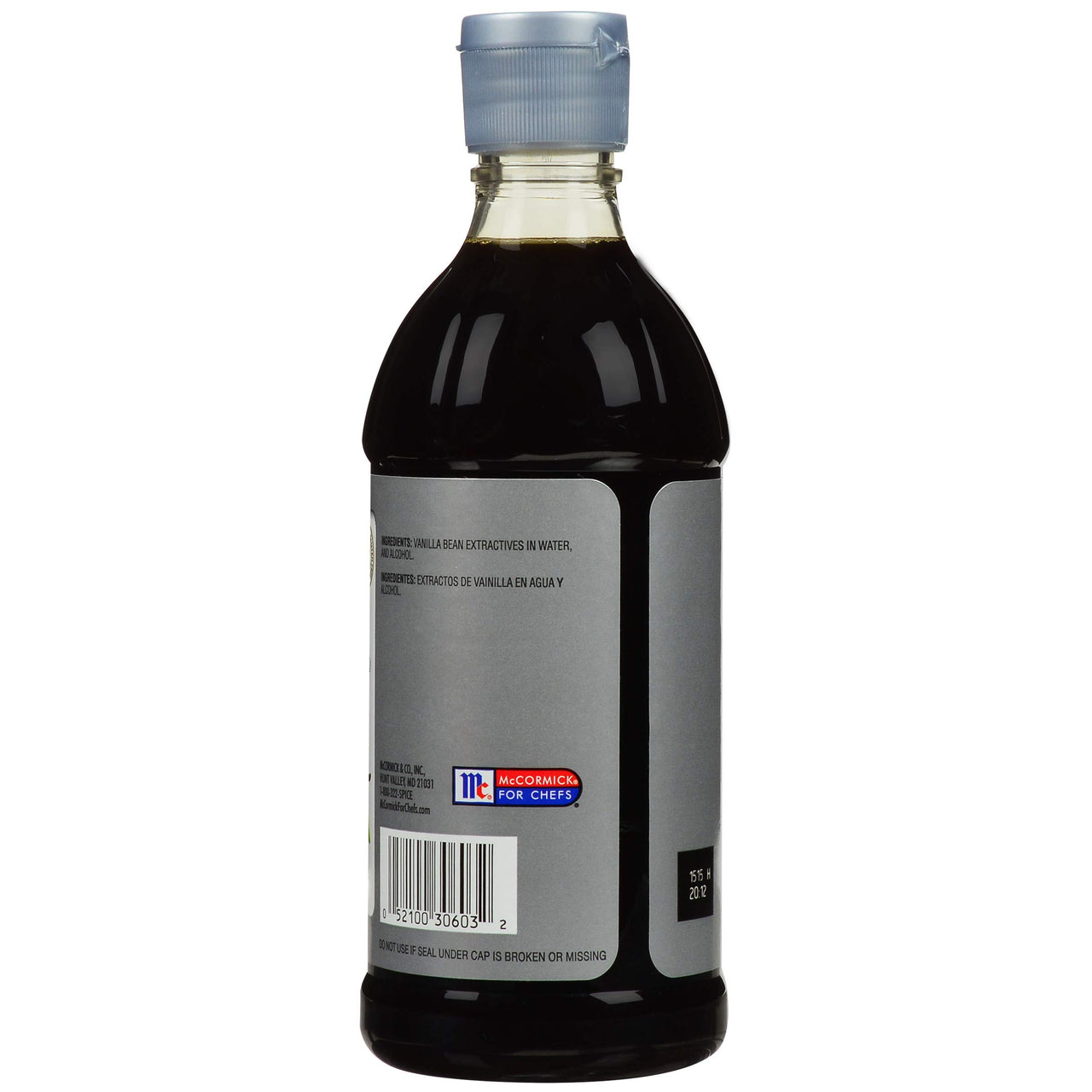 McCormick Culinary Pure Vanilla Extract, 16 fl oz - One 16 Fluid Ounce Vanilla Extract Flavor for Baking Cakes, Cookies, Custards, Icing, Drinks and More