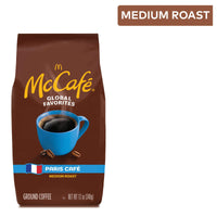 McCafe Paris Caf, Ground Coffee, Medium Roast, 12oz Bag