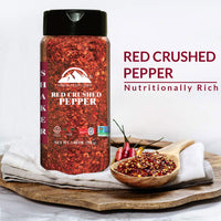 Himalayan Chef Red Crushed Pepper Shaker - Organically Crushed Red Chili Pepper Flakes Great for Pizza, Chowder, Seafood, and Pasta (3.88 Oz)