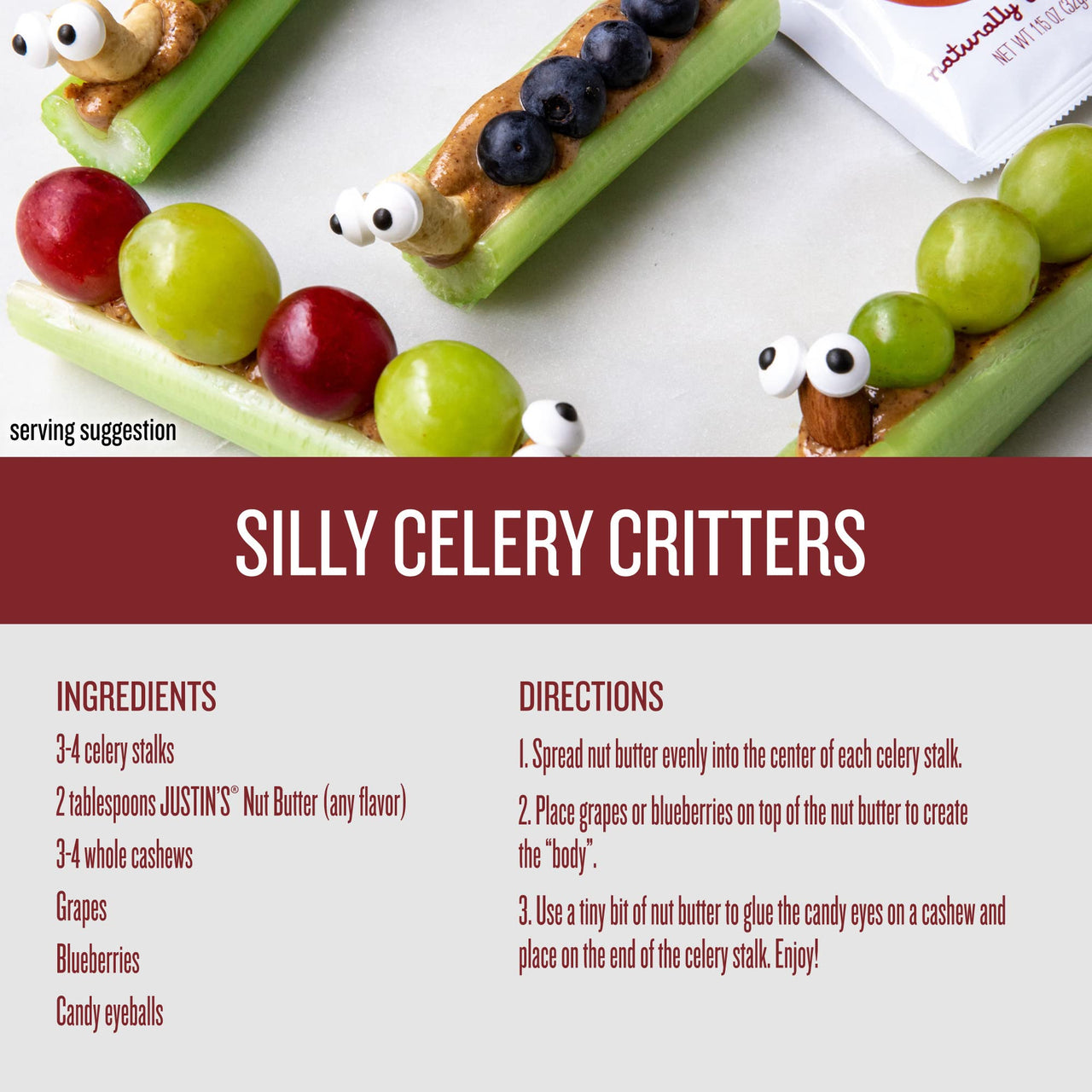 JUSTIN's Classic Gluten-Free Almond Butter Squeeze Packs, 1.15 Ounce (Pack of 10)