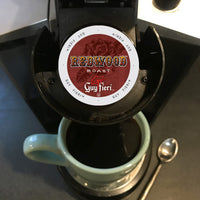 Guy Fieri Flavortown Roasts Coffee Pods, Redwood Roast, Bold Dark Roast Single Serve Coffee for Keurig K Cups Brewer Machines, 24 Count