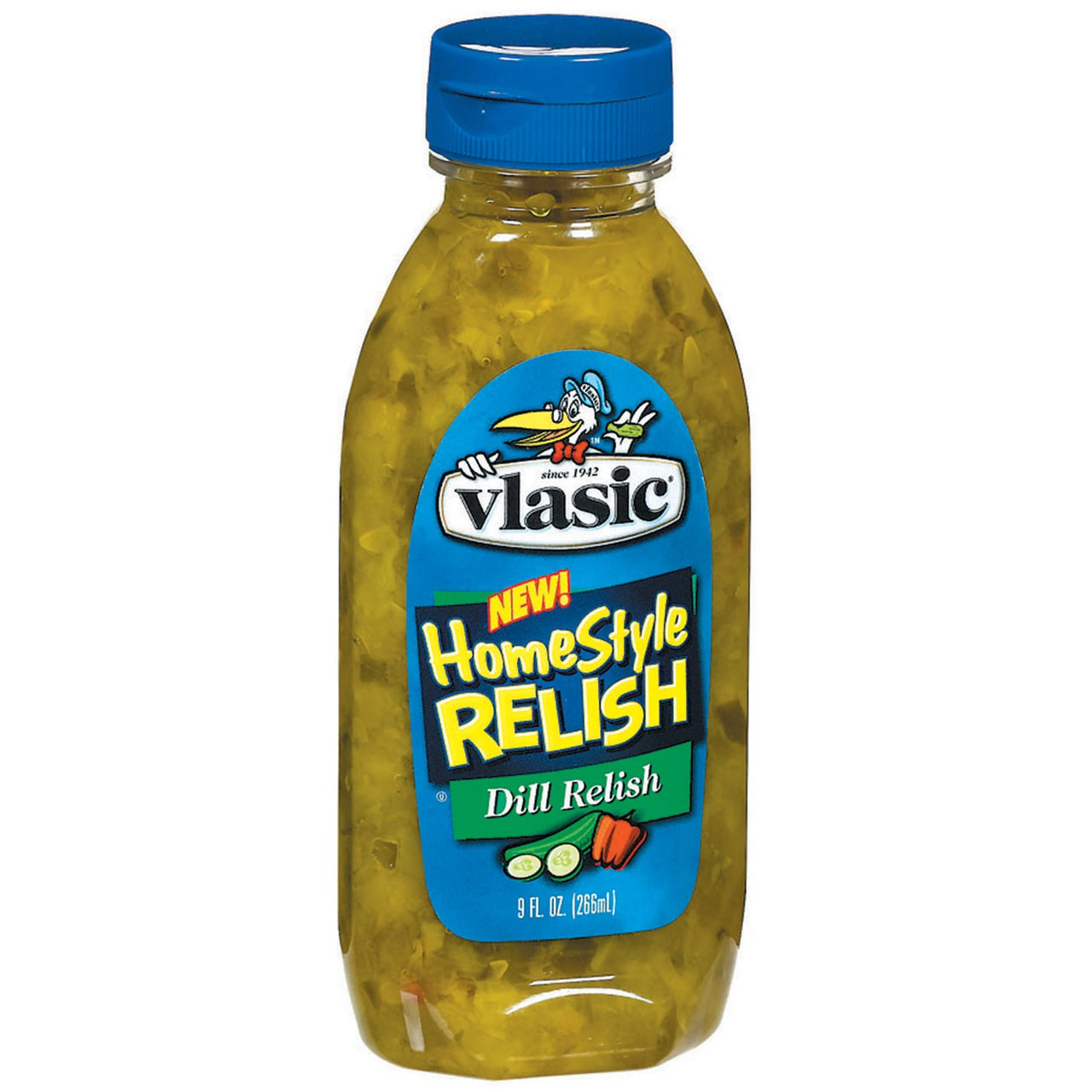 Vlasic Deli Style, Squeezable Homestyle, Dill Relish, 9 Ounce (Pack of 12)