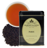 Harney & Sons Paris Tea , 4 oz Loose Leaf Black Tea w/ Caramel and Fruit Flavors
