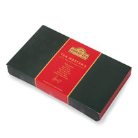 Ahmad Tea Black, Green, & Herbal Teas, Tea Master's  Selection Red & Green Gift Box, Variety of 8 Teas, Teabags 48 ct - Caffeinated, Decaffeinated, and Sugar-Free