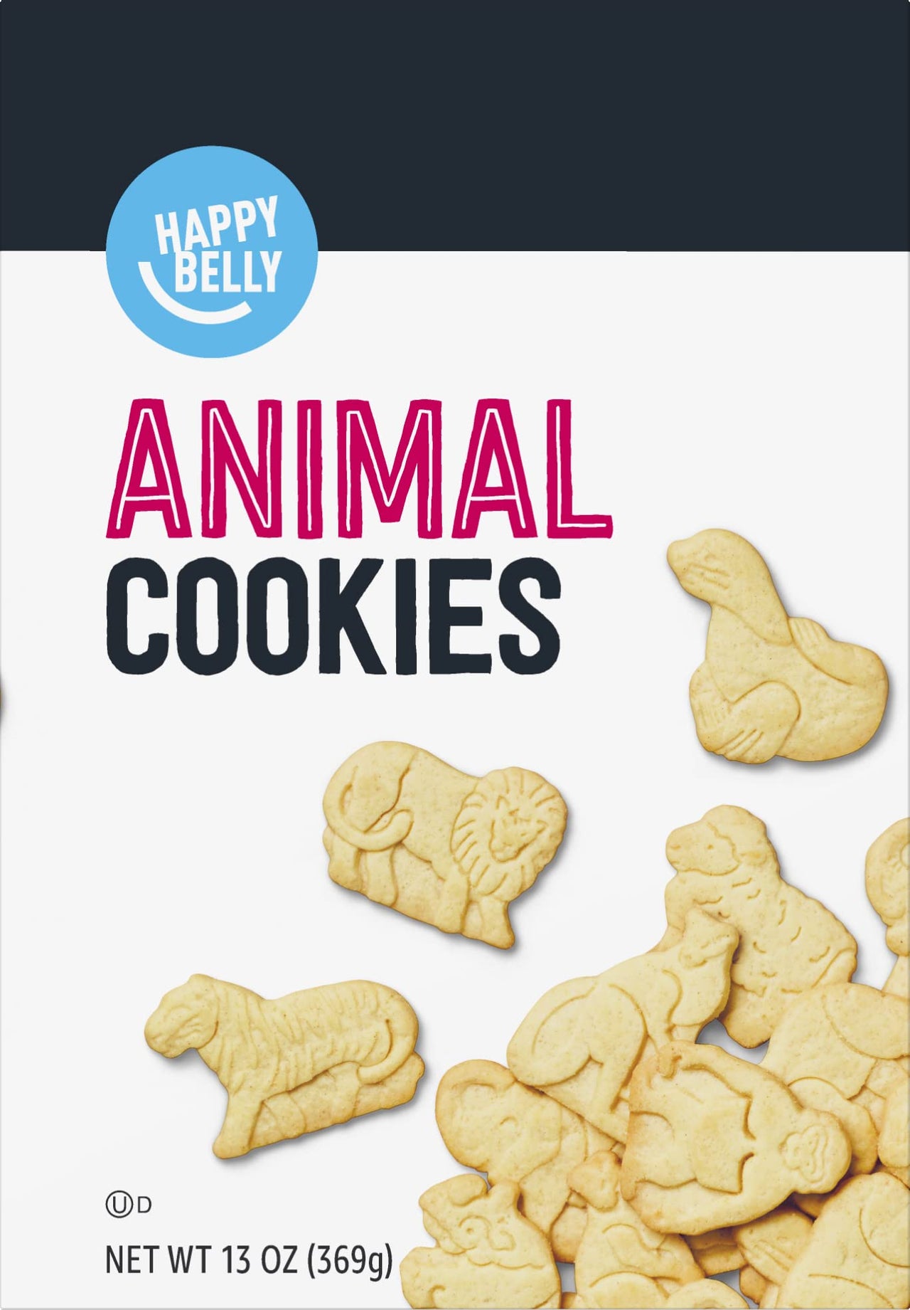 Happy Belly Animal Cookies, 13 Ounce (Reformulation)