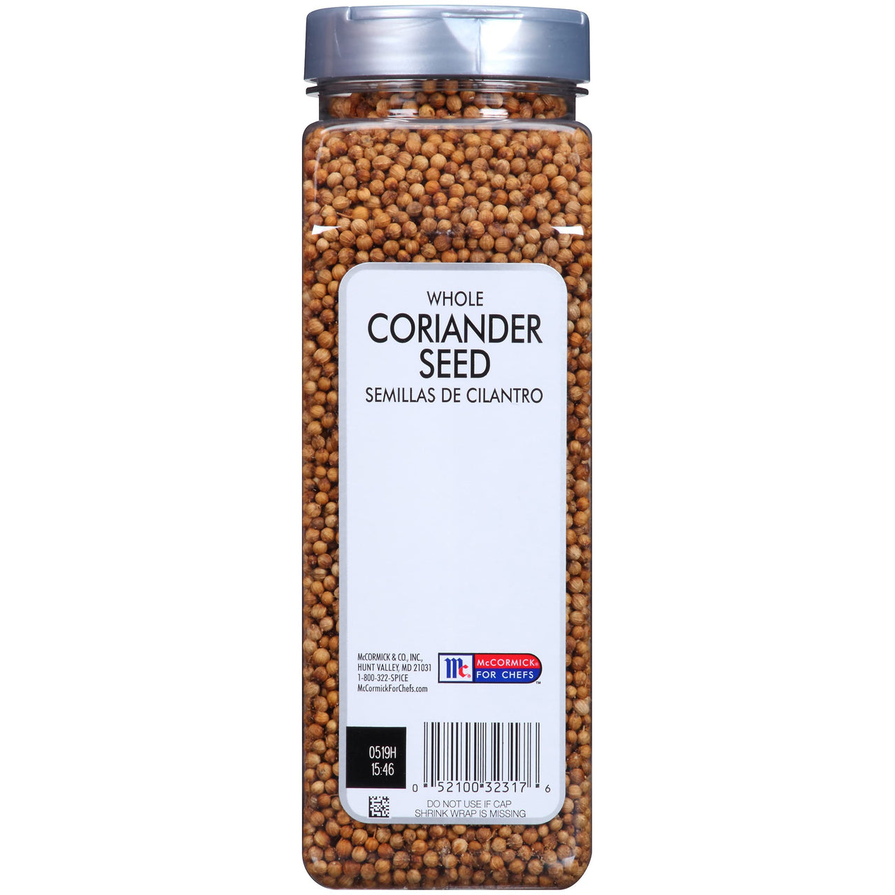 McCormick Culinary Whole Coriander Seed, 11 oz