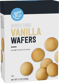 Happy Belly Vanilla Wafers, 12 Ounce