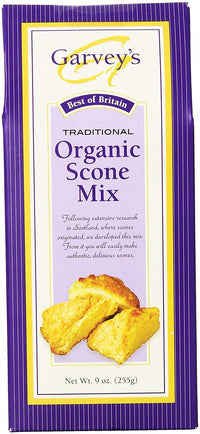 Garvey's  Organic Traditional Scone Mix, 9 Ounce (Pack of 3)