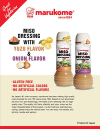 Marukome Yuzu Miso Dressing, 9 Oz