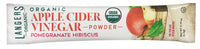 Langer's  Organic Apple Cider Vinegar Powder Sticks, Pomegranate Hibiscus, Pack Of 20, 1 Ounce (Pack of 1)