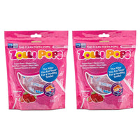 Zollipops Clean Teeth Lollipops, Strawberry, 3.1 Ounce