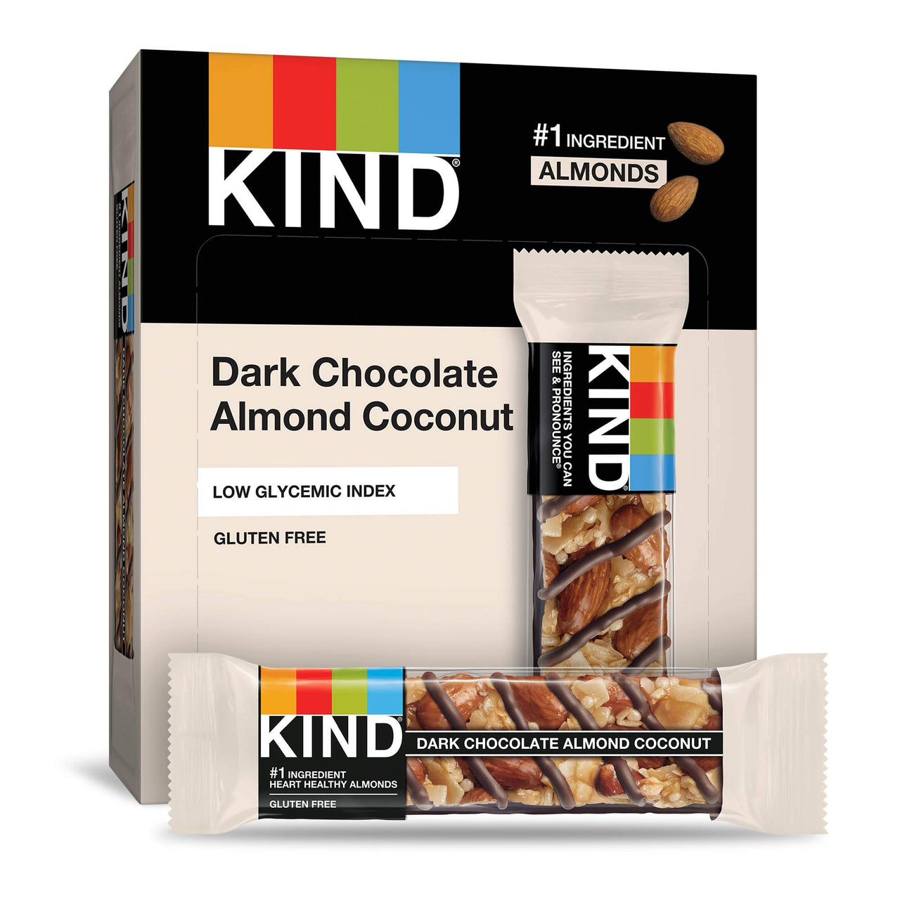 KIND Dark Chocolate Almond & Coconut, 1.4 Oz (Pack Of 6)
