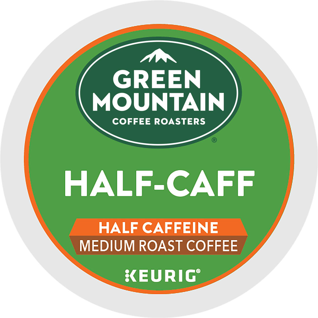 Green Mountain Coffee Half-Caff Keurig K-Cups Coffee, 12 ct