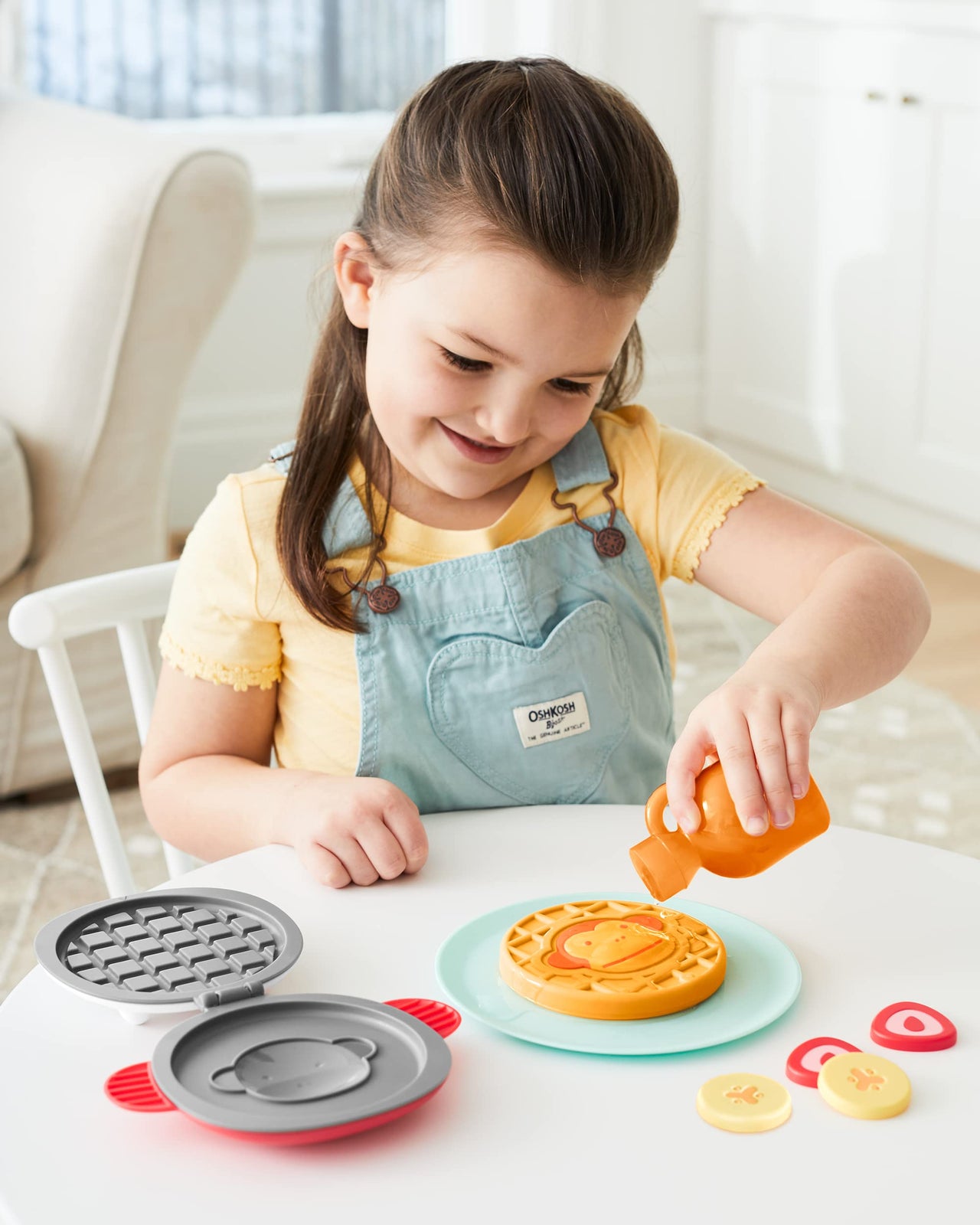 Skip Hop Play Food Set, Zoo Waffle-y Fun (Discontinued by Manufacturer)