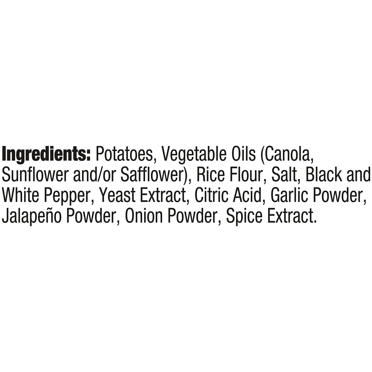 Kettle Brand Krinkle Cut Salt and Fresh Ground Pepper Kettle Potato Chips, Gluten-Free, Non-GMO, 7.5 oz Bag