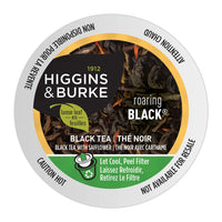 Higgins & Burke Roaring Black, Loose Leaf, Black Tea, Keurig K-Cup Brewer Compatible Pods, 24 Count