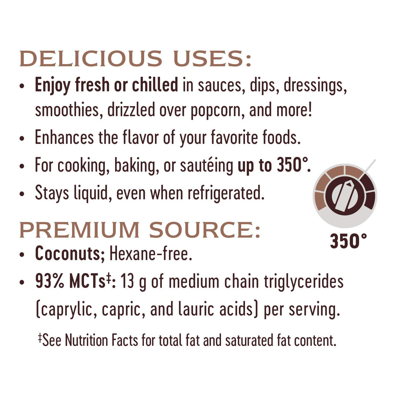 Nature's  Way Liquid Coconut Oil, Non-GMO Project Verified, 10 Fl. Oz.