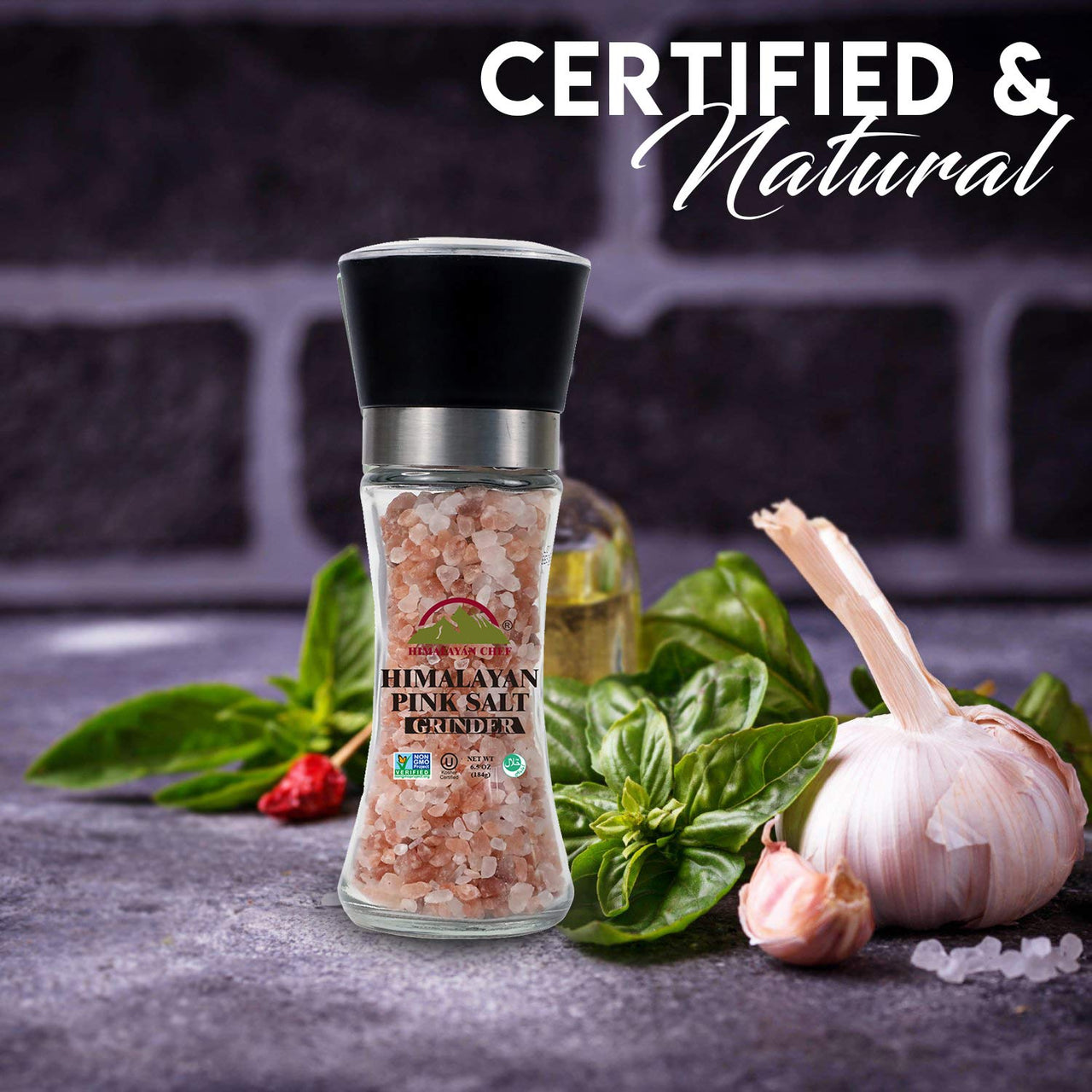 Himalayan Chef Salt Grinder - 6.5 Ounce