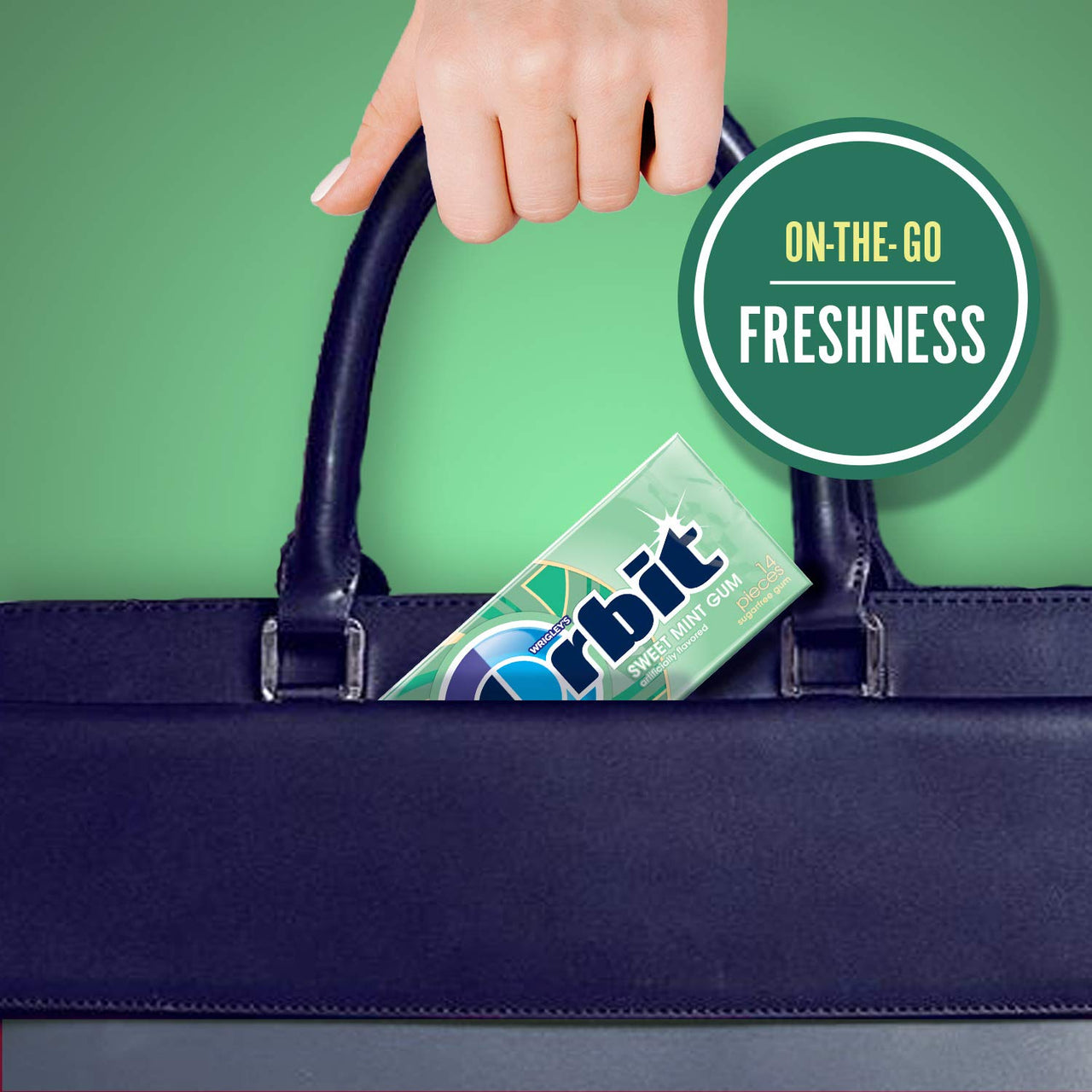 Orbit Sweet Mint Sugar Free Gum, 8 Count